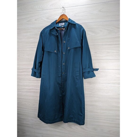 J G Hook Jackets & Blazers - Vintage J.G. Hook Full Length Trench Coat Size 4P